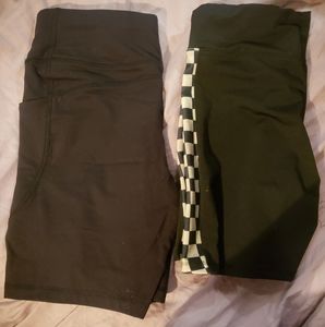 BUNDLE BIKER SHORTS sz L